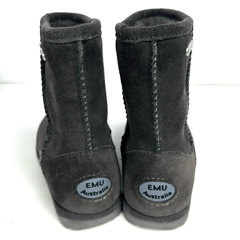 NWB New Emu Australia Brumby Lo Boots Winter Snow Waterproof size 9 Toddler